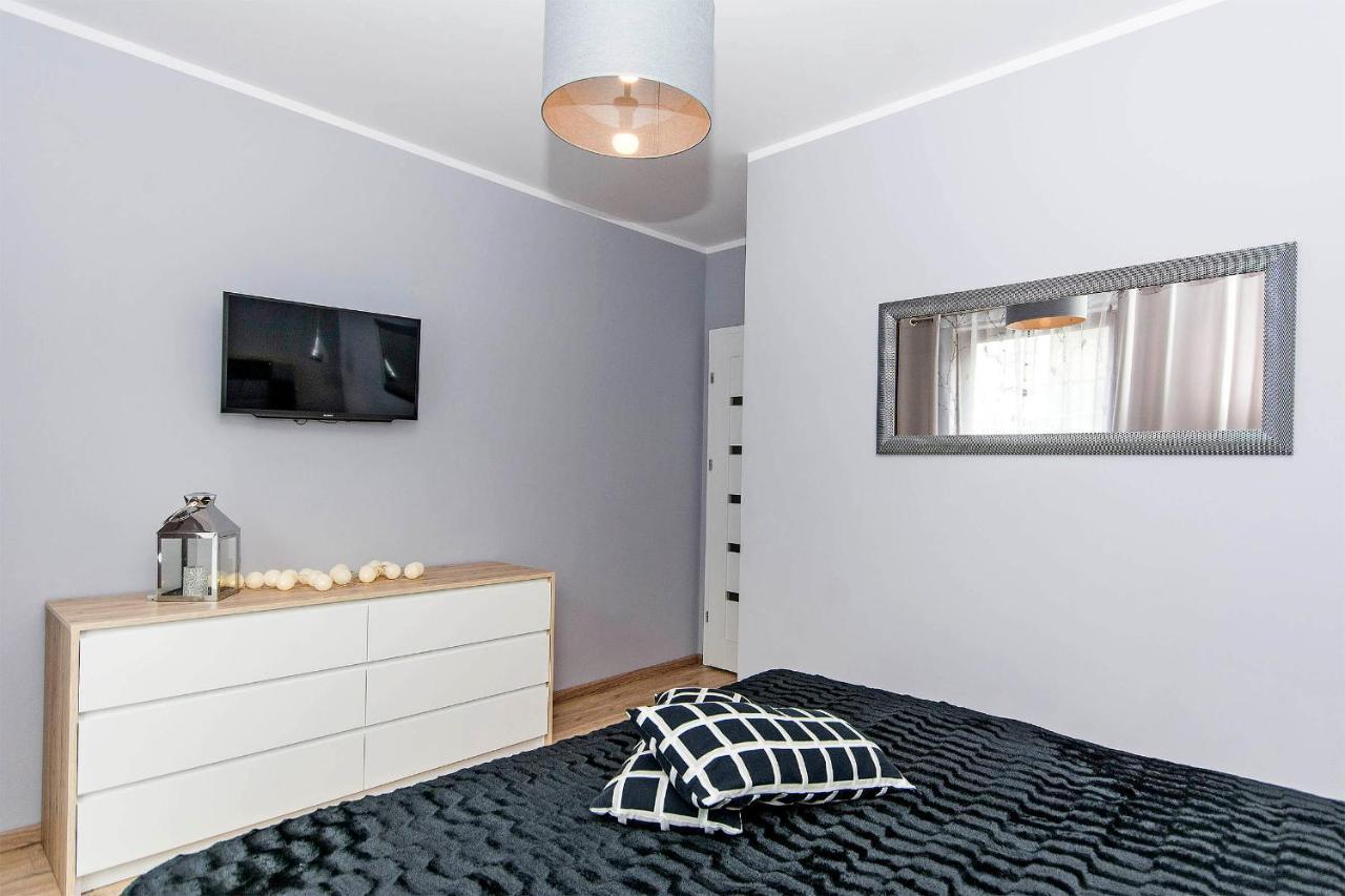 Stylish Apartment Oldtown Riverview Balcony 格但斯克 外观 照片